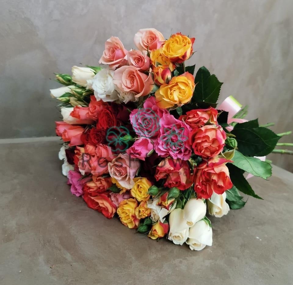 Букет цветов из: Розы в Рудне Смоленской области