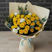 Букет цветов из:  Розы в Рудне Смоленской области