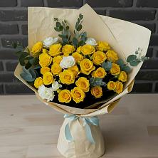 Букет цветов из:  Розы в Рудне Смоленской области