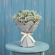 Букет цветов из:  Гипсофила в Рудне Смоленской области