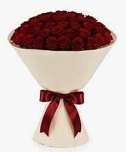 Букет 101 Бордовая роза Блэк Бакарра в Рудне Смоленской области