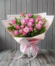 Букет Розовый кустик в Рудне Смоленской области
