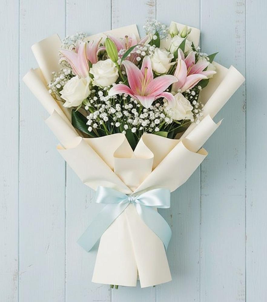 Букет цветов из: Лилии в Рудне Смоленской области