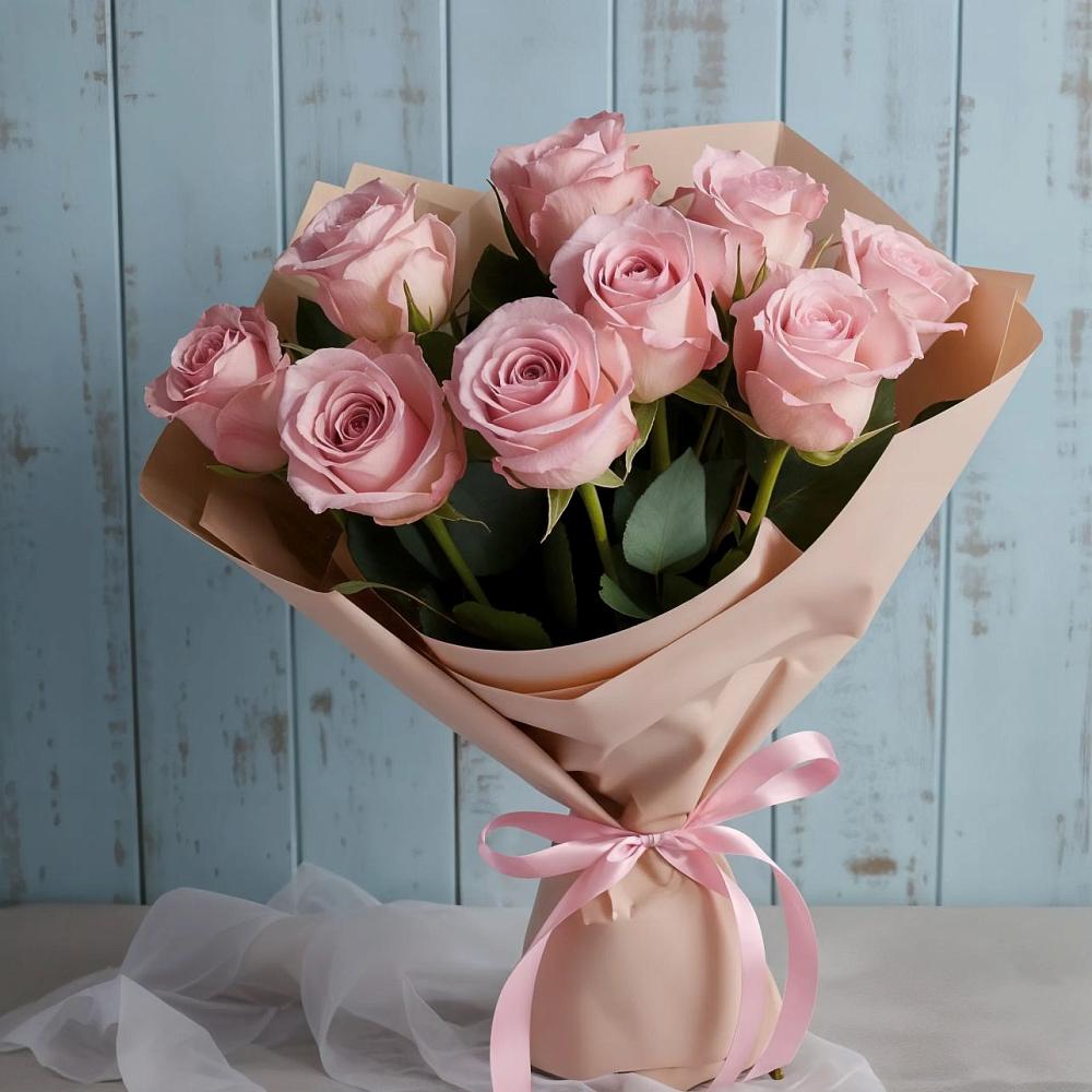 Букет цветов из: Розы в Рудне Смоленской области