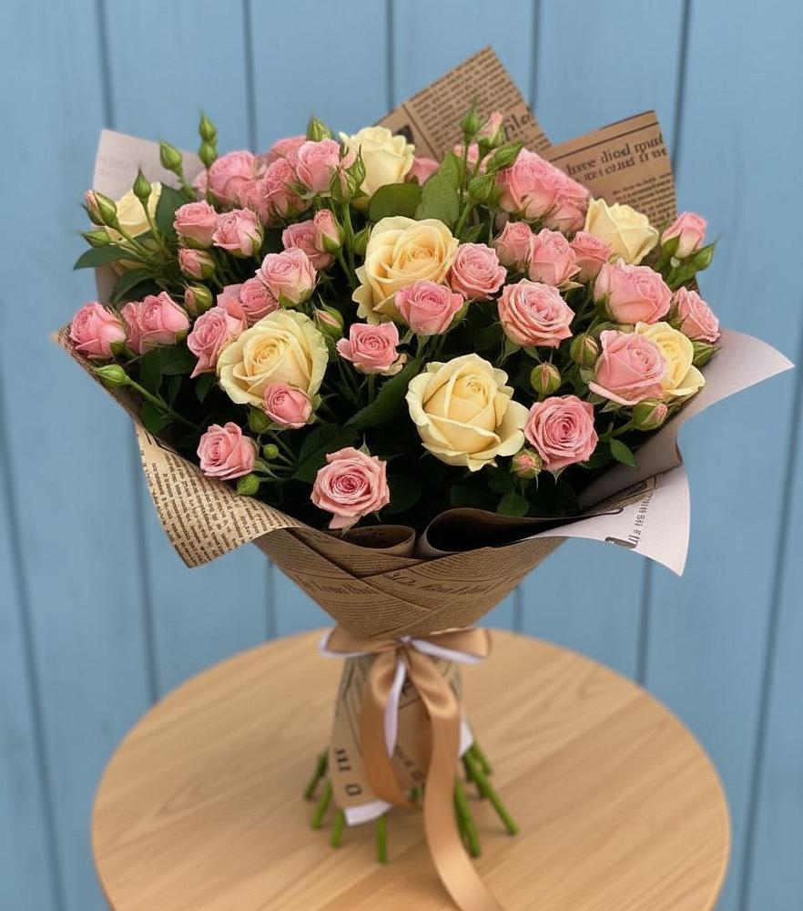 Букет цветов из: Розы в Рудне Смоленской области