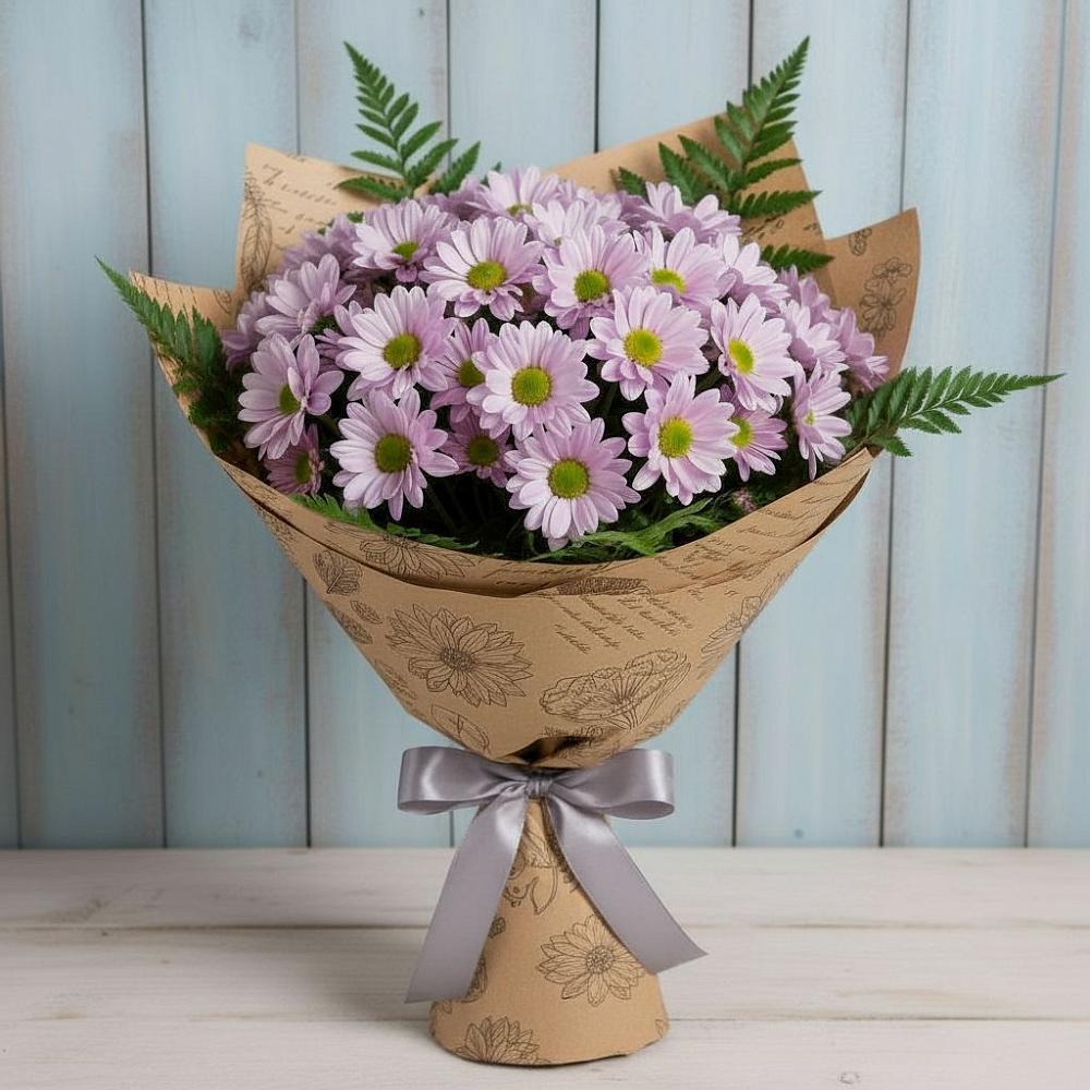 Букет цветов из: Хризантемы в Рудне Смоленской области
