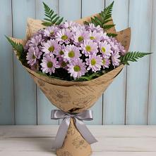 Букет цветов из:  Хризантемы в Рудне Смоленской области