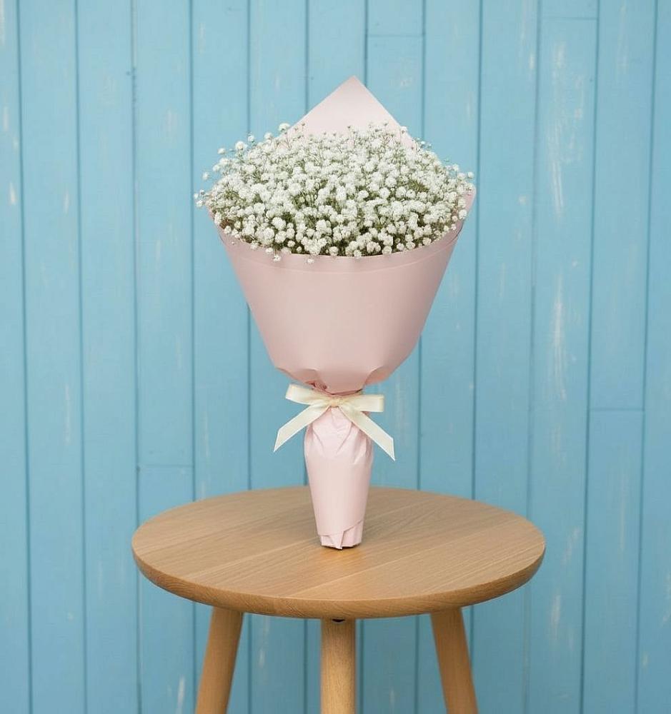 Букет цветов из: Гипсофила в Рудне Смоленской области