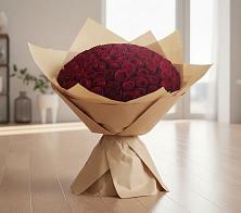 Букет 101 Красная роза в Рудне Смоленской области