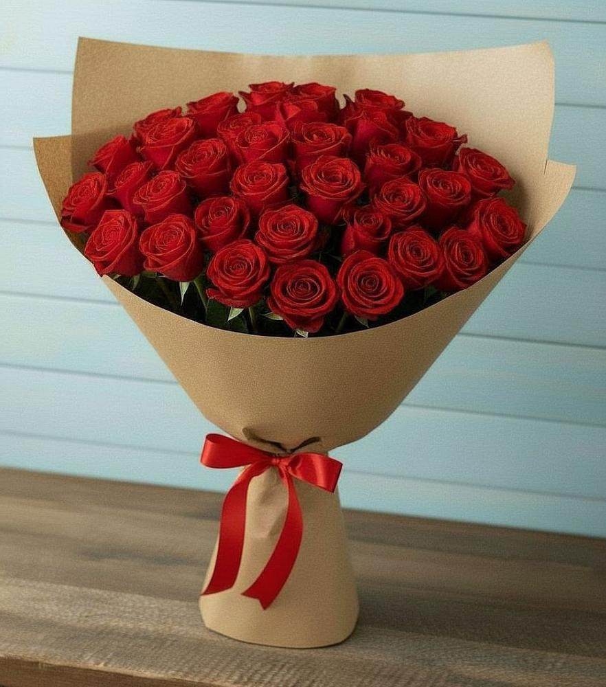 Букет Красные розы Милано в Рудне Смоленской области