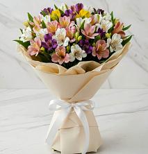 Букет цветов из:  Альстромерии в Рудне Смоленской области