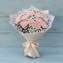 Букет цветов из:  Гвоздики в Рудне Смоленской области