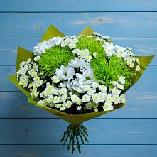 Букет цветов из:  Хризантемы в Рудне Смоленской области