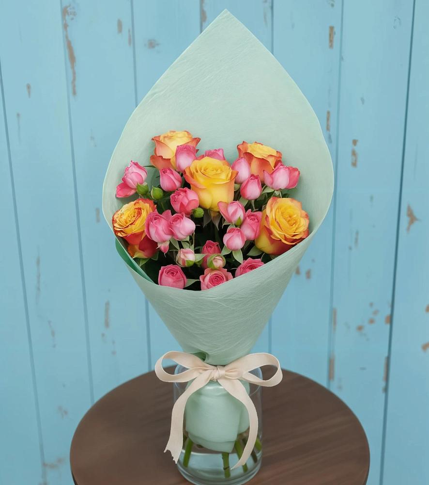 Букет цветов из: Розы в Рудне Смоленской области