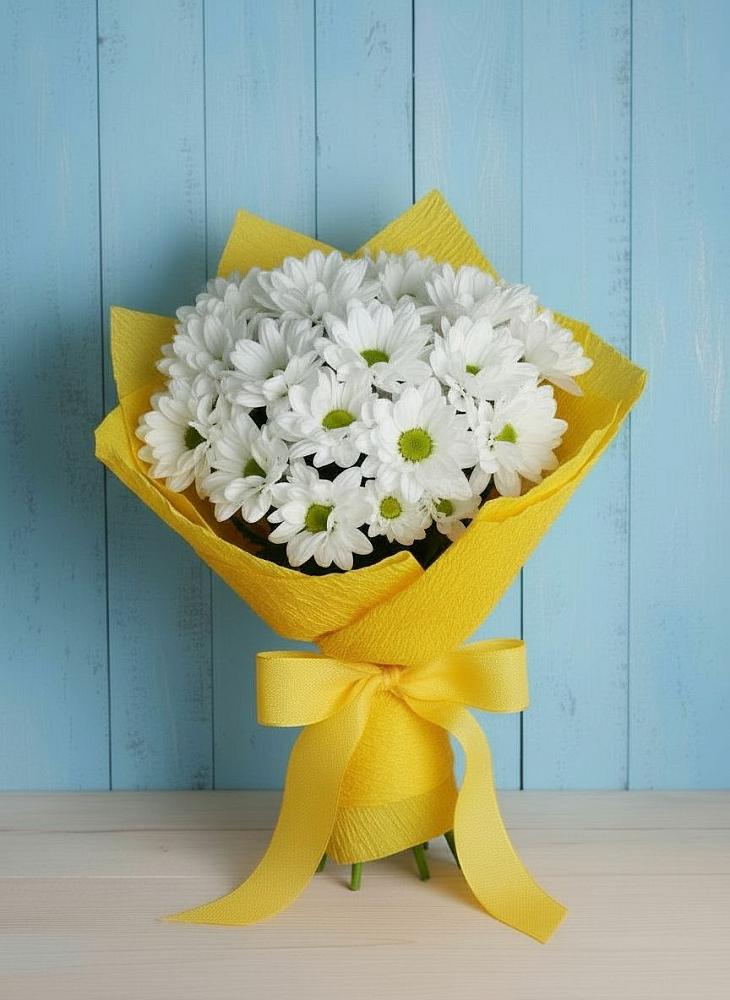 Букет цветов из: Хризантемы в Рудне Смоленской области