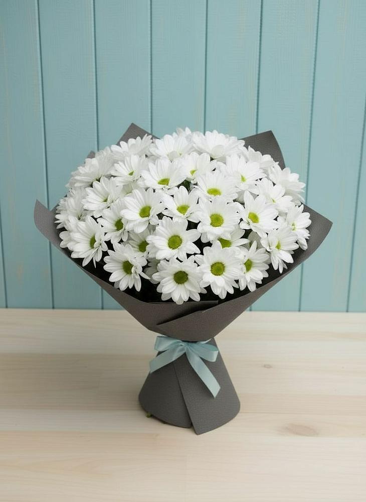 Букет цветов из: Хризантемы в Рудне Смоленской области