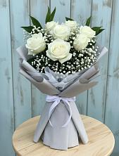 Букет цветов из:  Розы в Рудне Смоленской области
