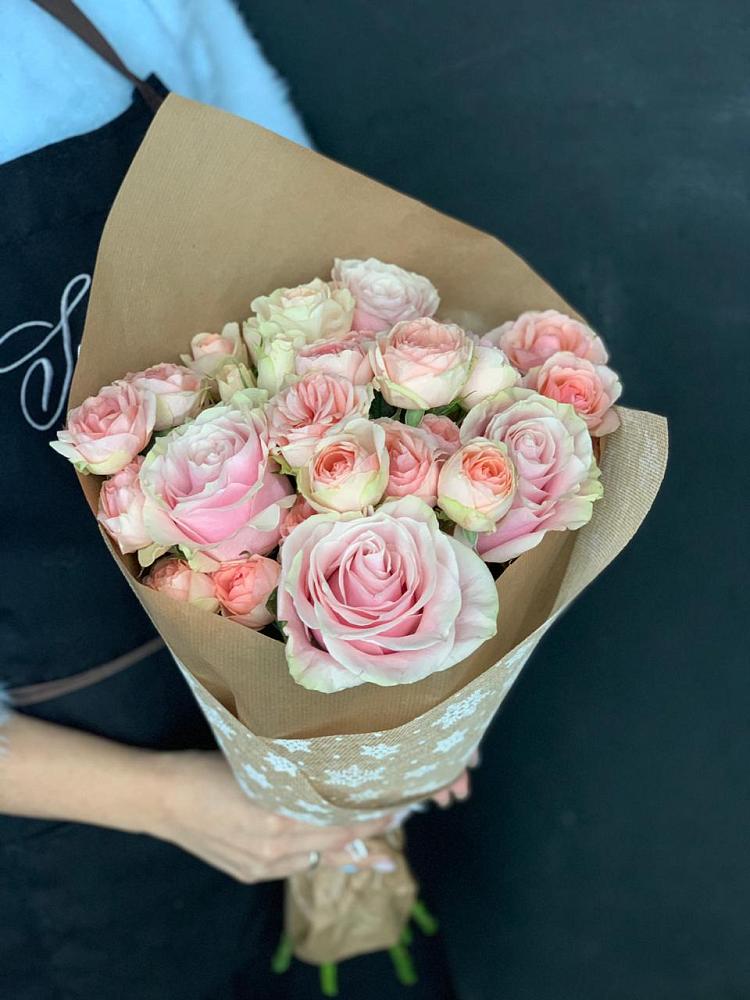 Букет цветов из: Хризантемы и Розы в Рудне Смоленской области