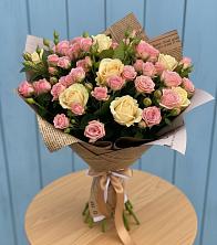 Букет цветов из:  Розы в Рудне Смоленской области