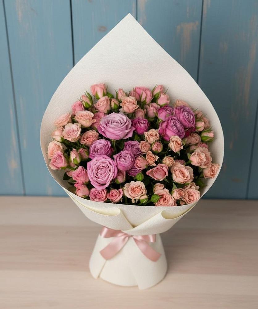Букет цветов из: Розы в Рудне Смоленской области