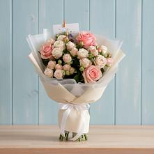 Букет цветов из:  Розы в Рудне Смоленской области