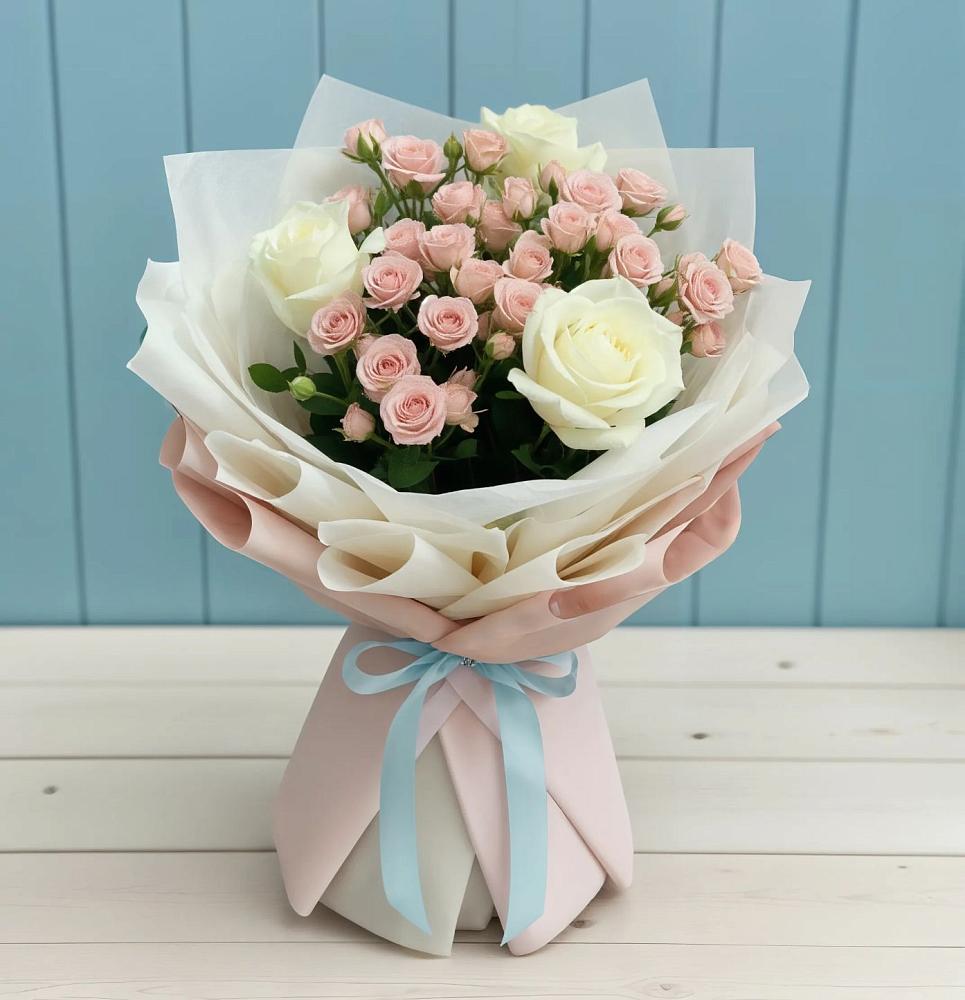 Букет цветов из: Розы в Рудне Смоленской области