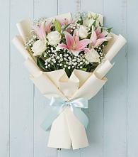 Букет цветов из:  Лилии в Рудне Смоленской области