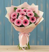 Букет цветов из:  Герберы в Рудне Смоленской области