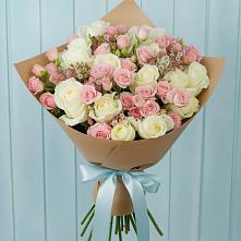 Букет цветов из:  Розы в Рудне Смоленской области